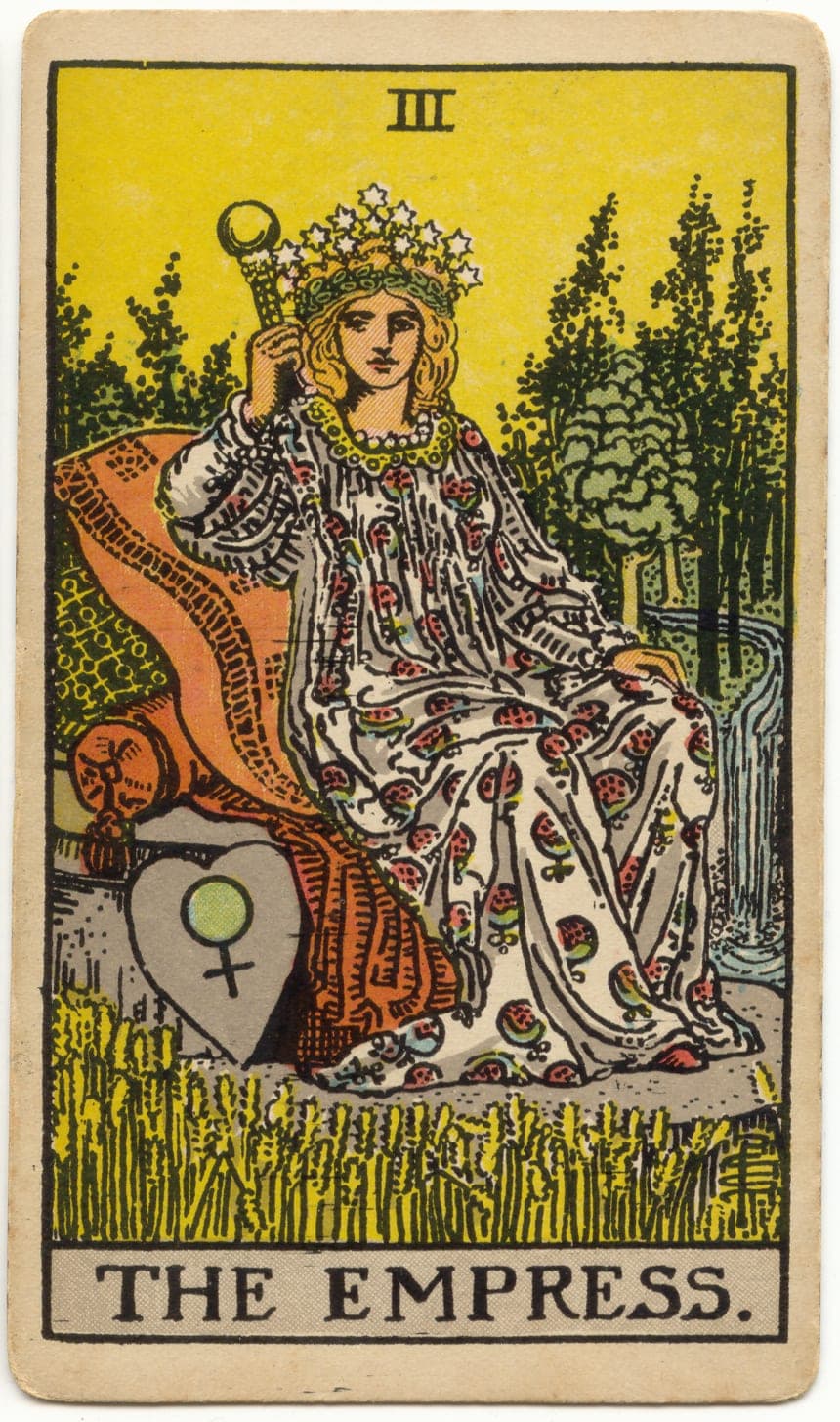 The Empress tarot card